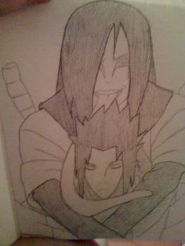 Orochimaru and Sasuke Ch. 345