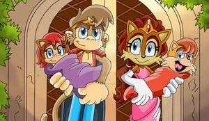 Monkey Khan,sally,casey And John
