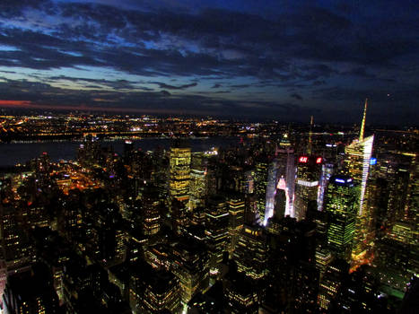 New York City from the Empire State Building