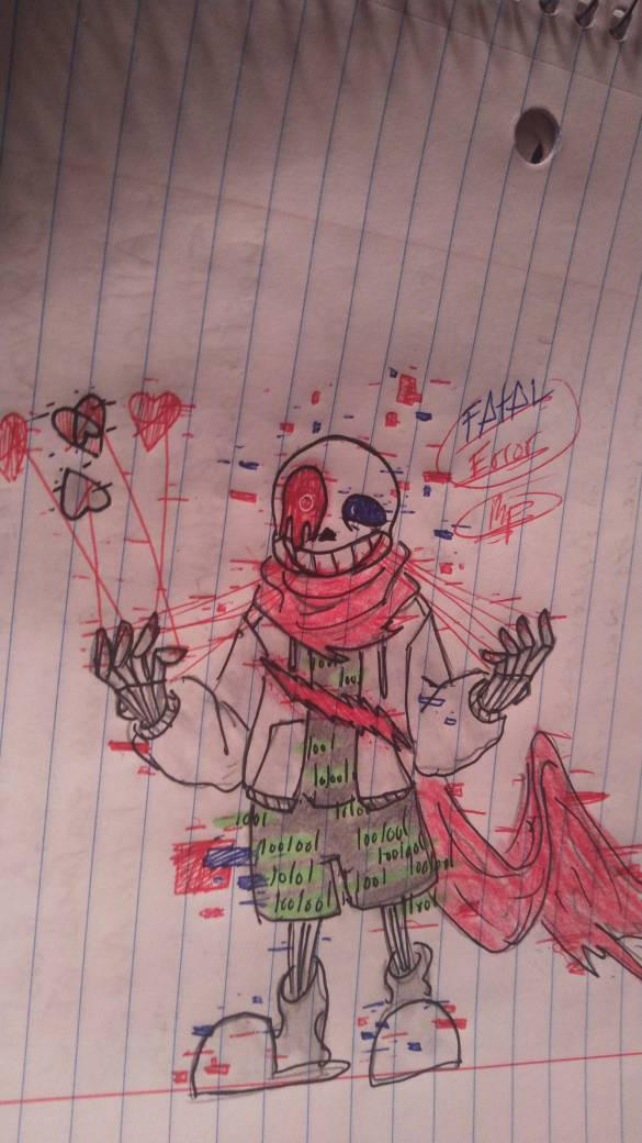 Fatal error sans by grimprim on DeviantArt