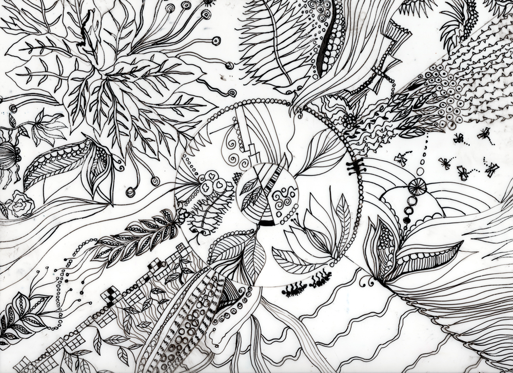 Alien Plants and Creatures by peggymintun