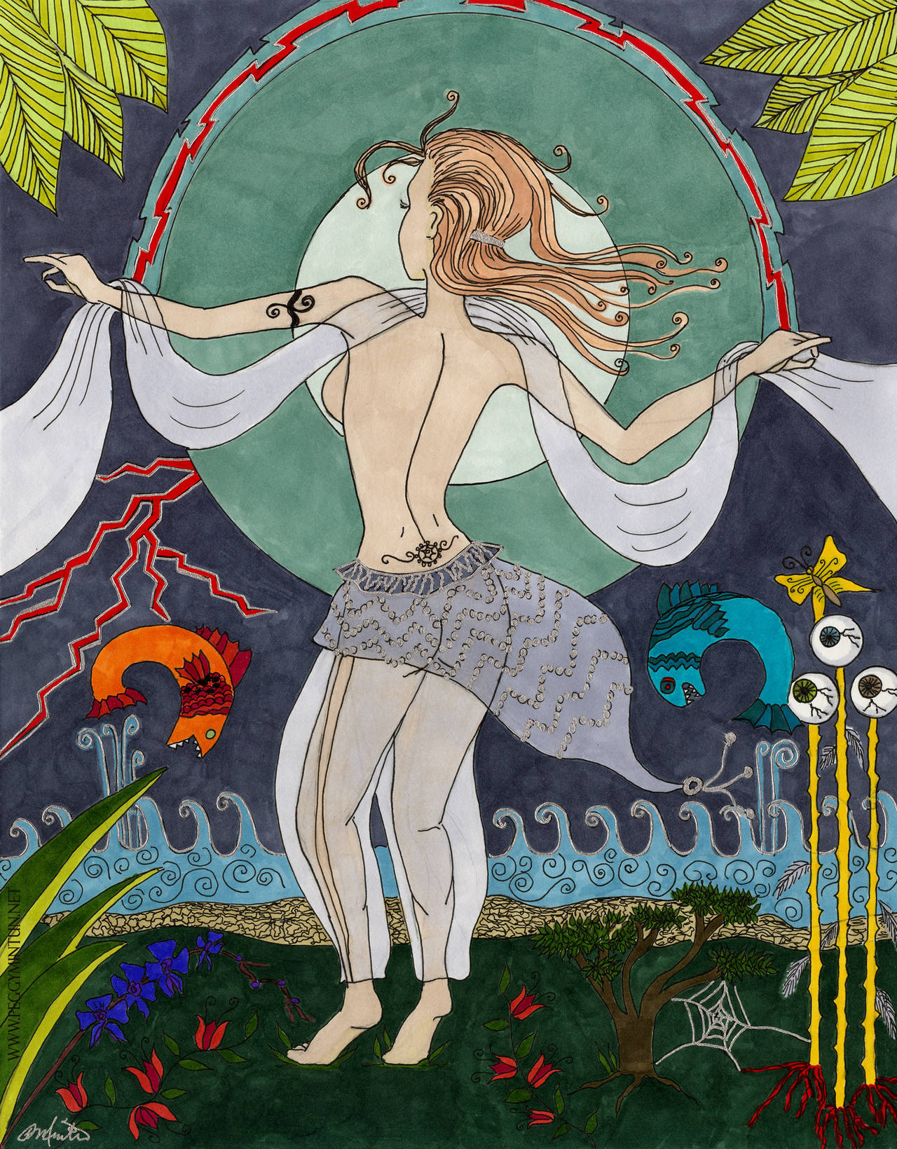 A Dance for the Moon by peggymintun