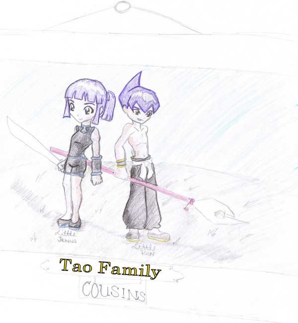 Tao Ren and Tao Jenna..Cousins by OMGitsYorrie on DeviantArt