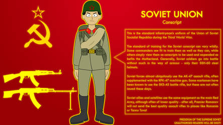 URA - Soviets - Conscript