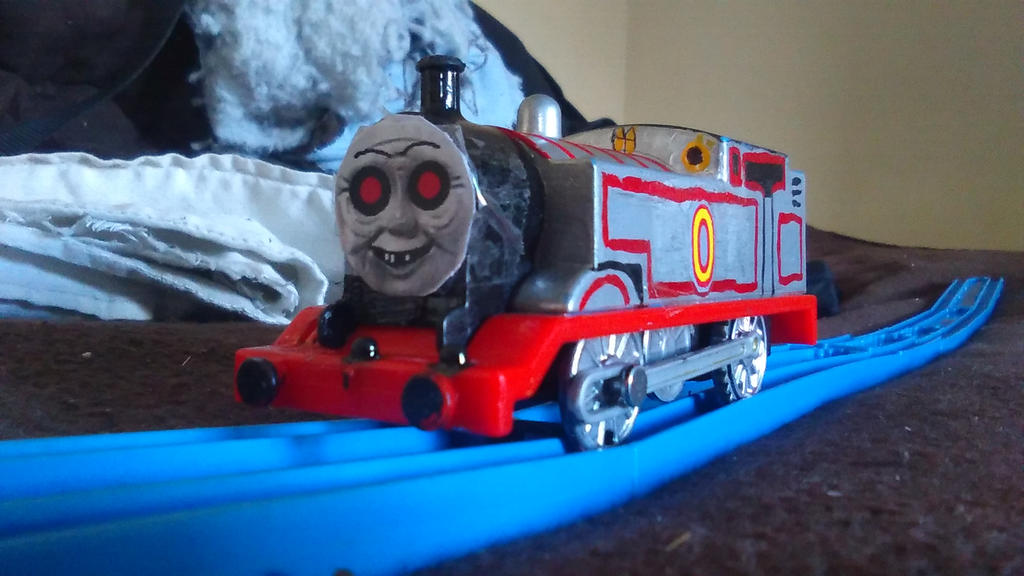Homemade Timothy The Ghost Train V.2 by Wildcat1999 on DeviantArt