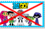 Anti Teen Titans Go Stamp