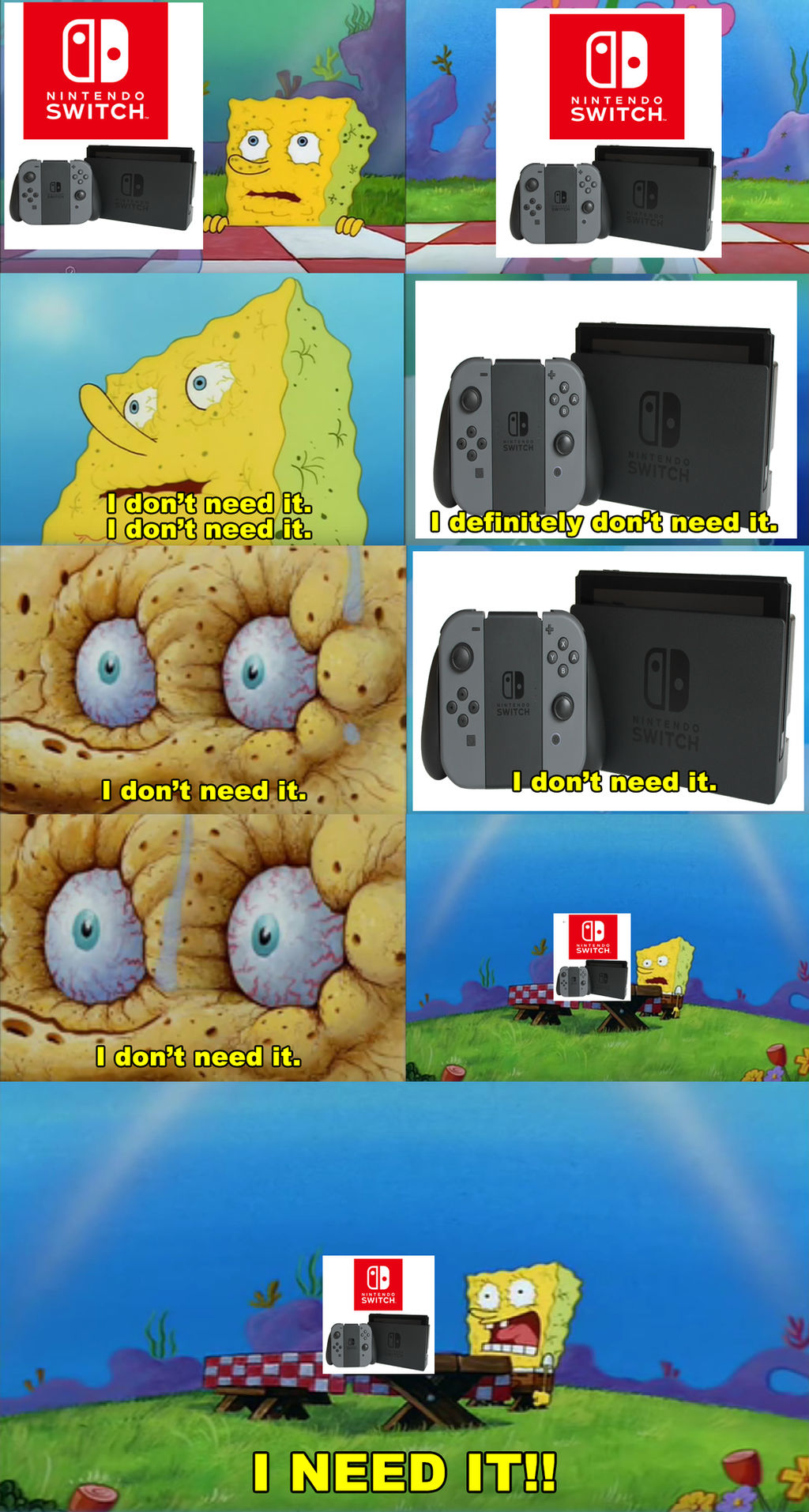 I need the Nintendo Switch Meme