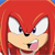 Knuckles Shut up Emoticon