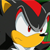 Shadow the Hedgehog Unamused Emoticon