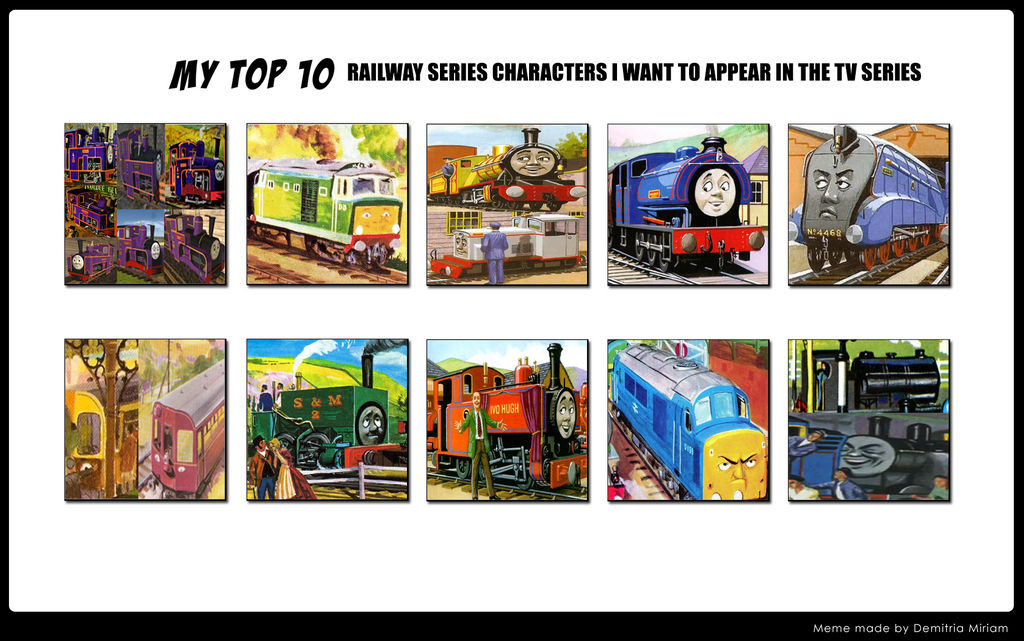Top 10 RWS characters I want to appear in the TVS by Wildcat1999 on ...