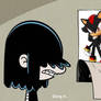 Lucy Loud secretly likes Shadow the Hedgehog