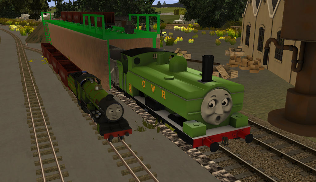Rex Trainz Rws Trainz Ballast Duck meeting Rex by Wildcat1999 on DeviantArt