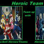 Heroic Team Up Power Rangers and The Avengers