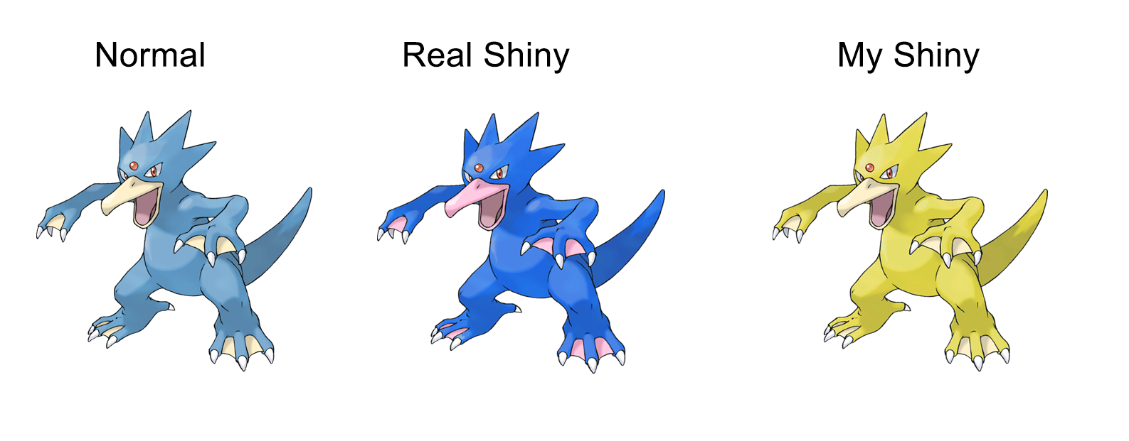Shiny Golduck Fix by Wildcat1999 on DeviantArt