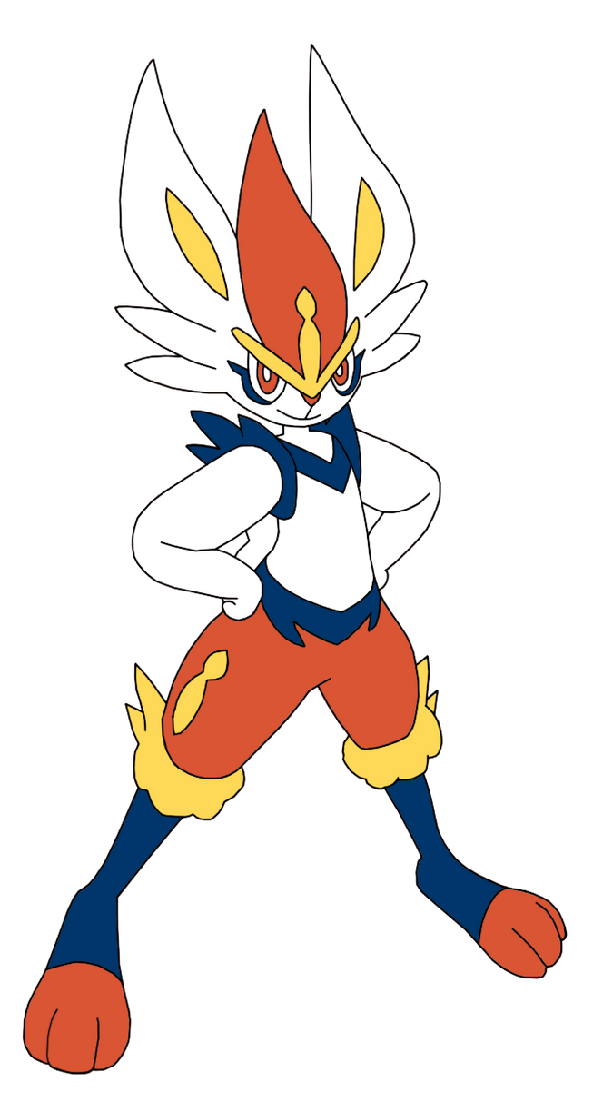 Cinderace Ref Cinderace drawing by Wildcat1999 on DeviantArt