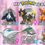 My Pokemon Shining Pearl Team copy