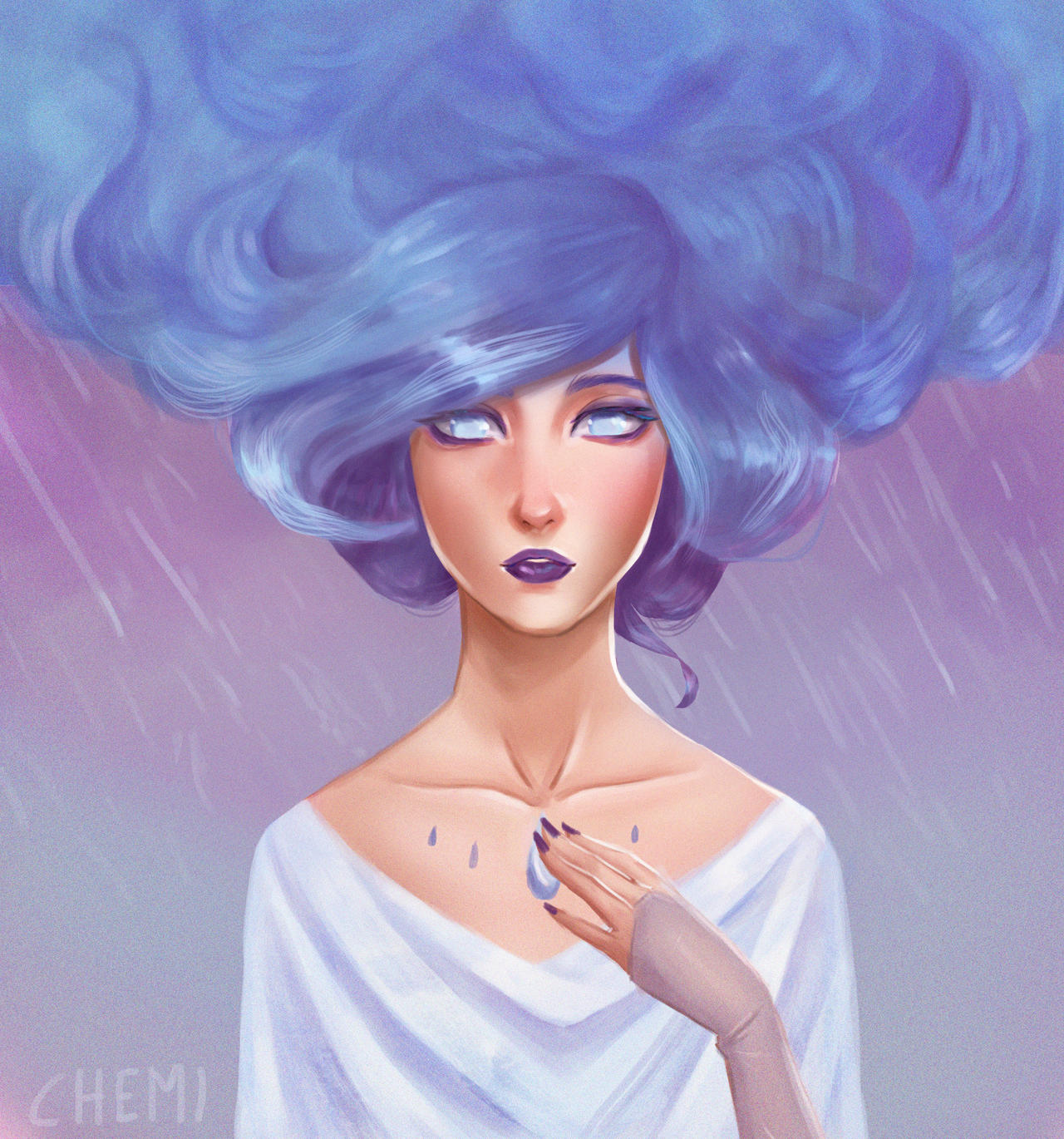 Storm Goddess by Chemi-ckal on DeviantArt