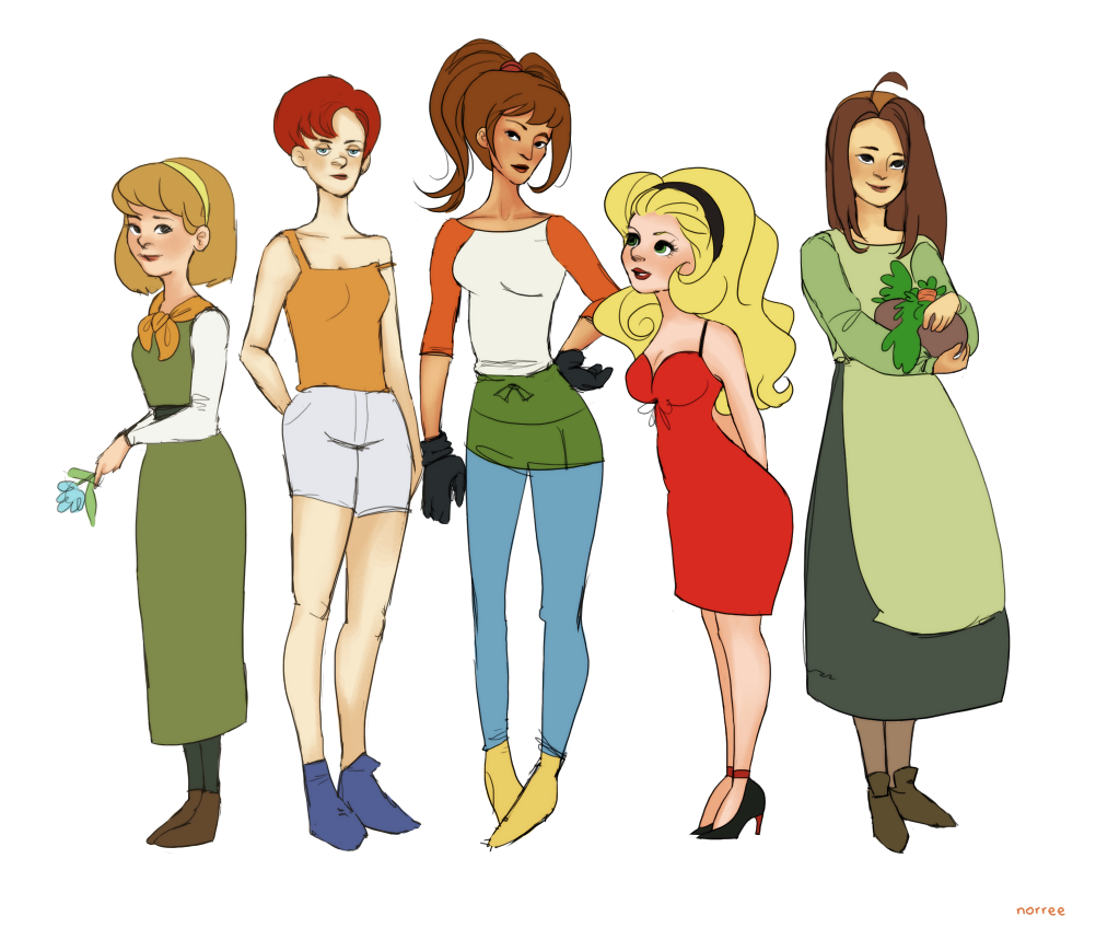 Harvest Moon Bachelorettes on HarvestMoonHotties DeviantArt