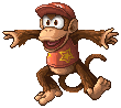 SSBB Diddy Kong Sprite