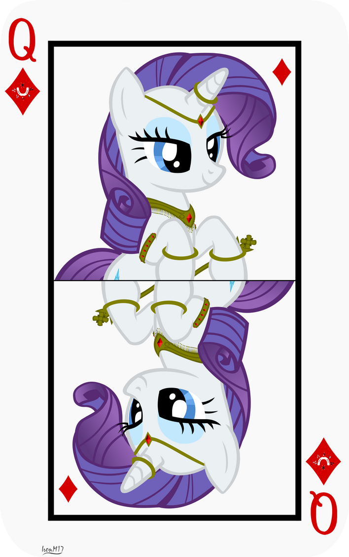 Queen Rarity Of Diamonds by IronM17 on DeviantArt