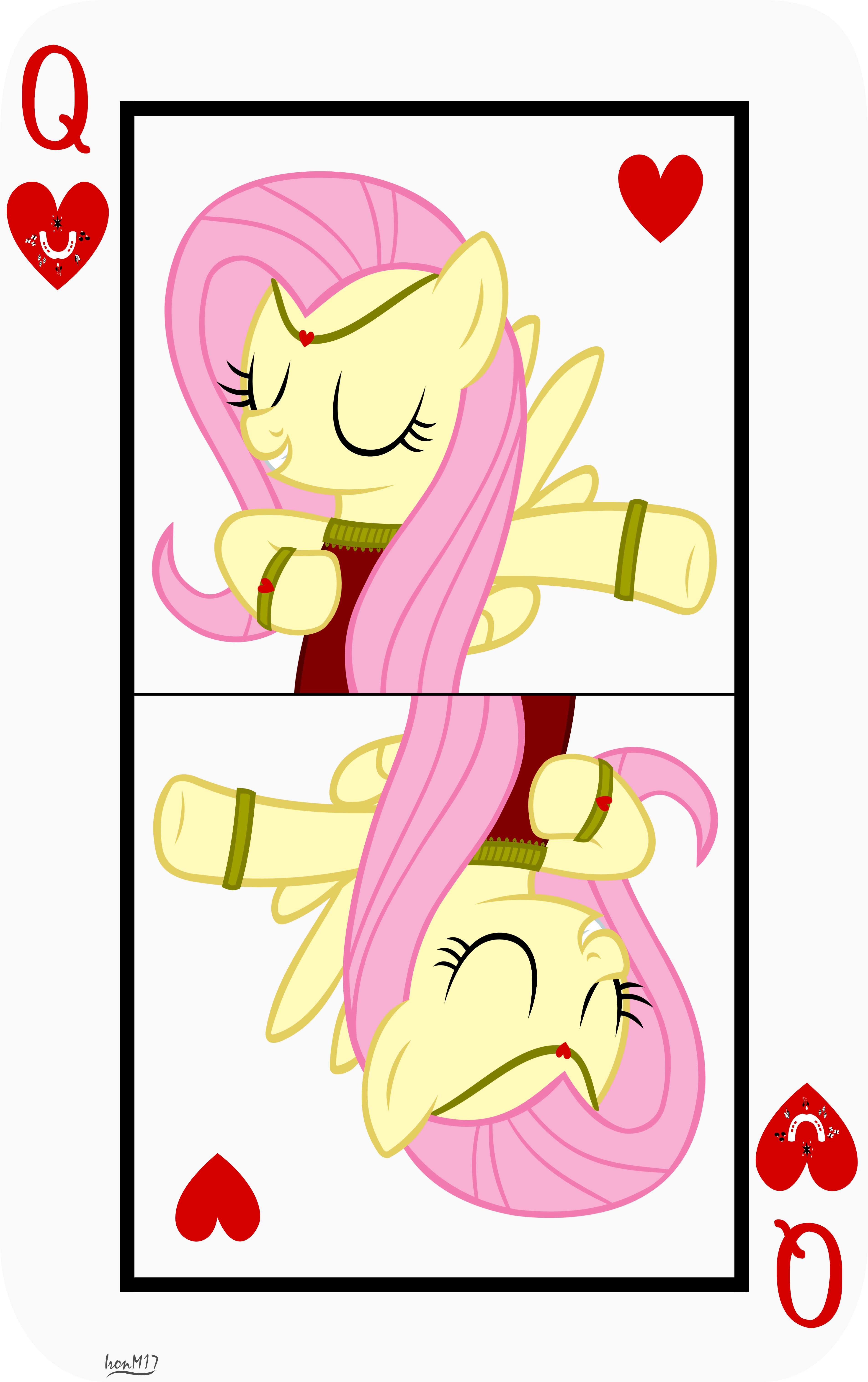 Queen Fluttershy Of Hearts