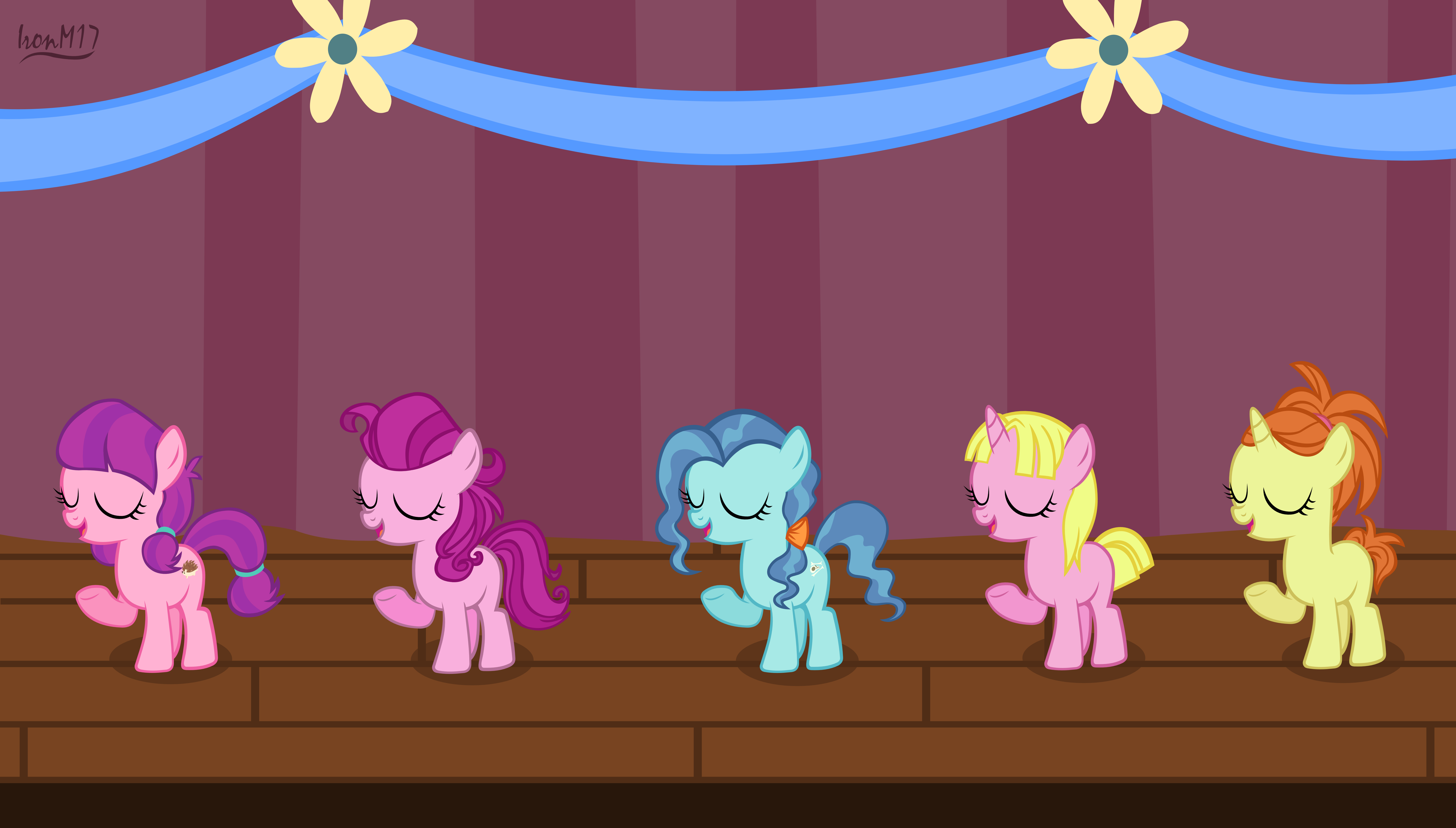 Fillies On Stage