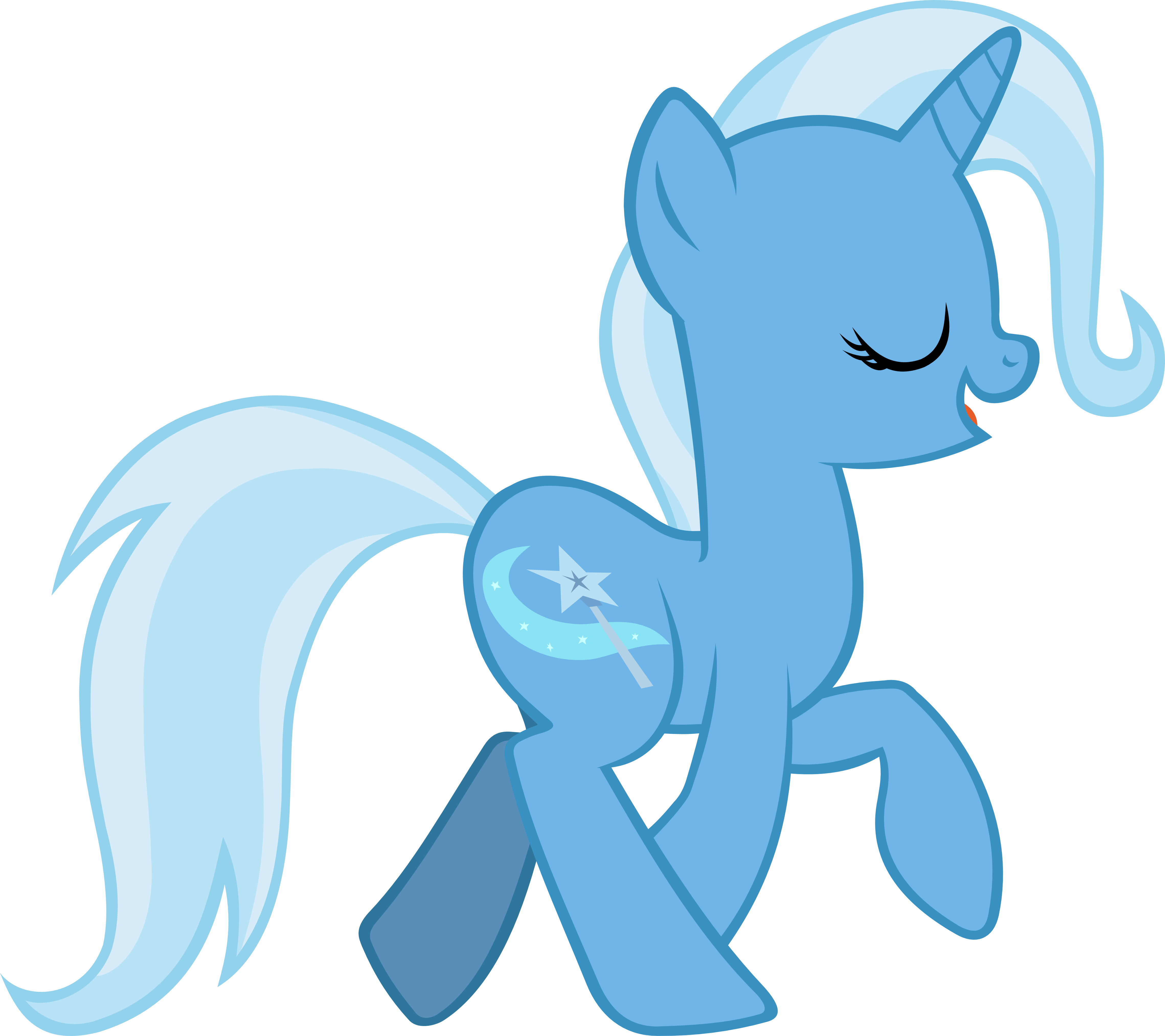 Walking Trixie by IronM17