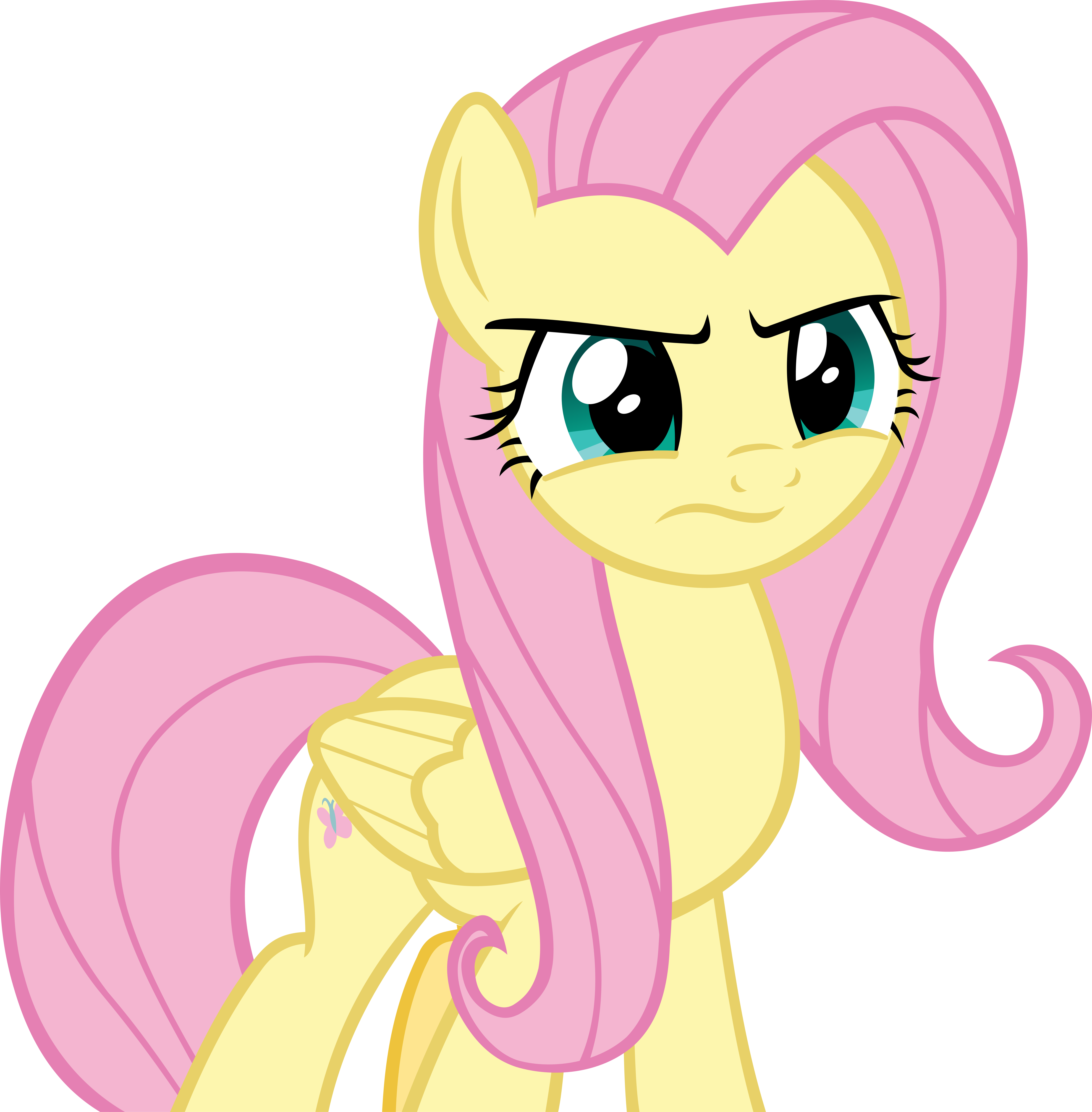 Fluttershy Face Angry