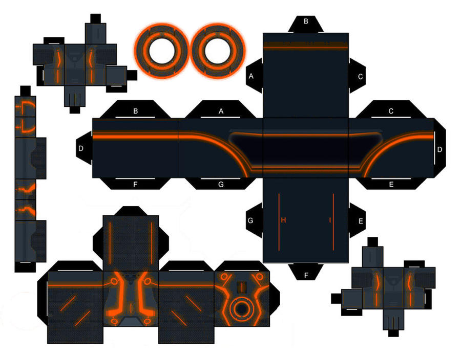 Tron Legacy Red Orange Program by mikeyplater on DeviantArt