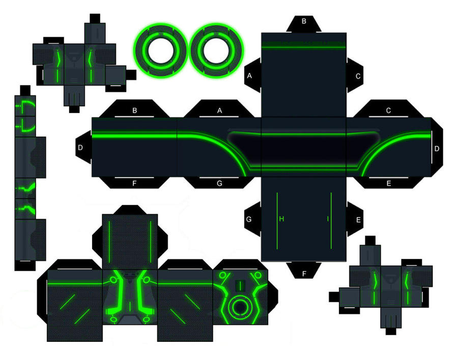 Tron Legacy Green Program by mikeyplater on DeviantArt