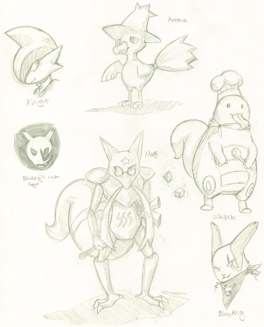 pokemon M D characters 3