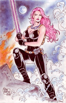 Mara Jade Skywalker (#1) by Rodel Martin