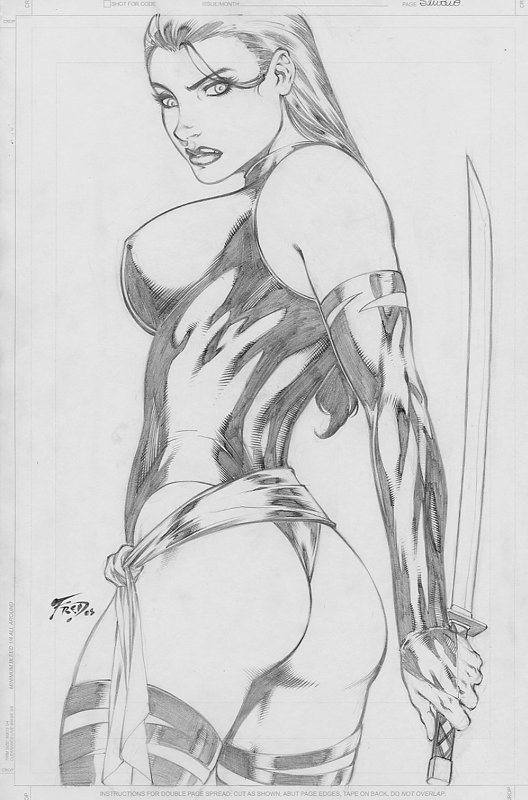 Psylocke by F. Benes