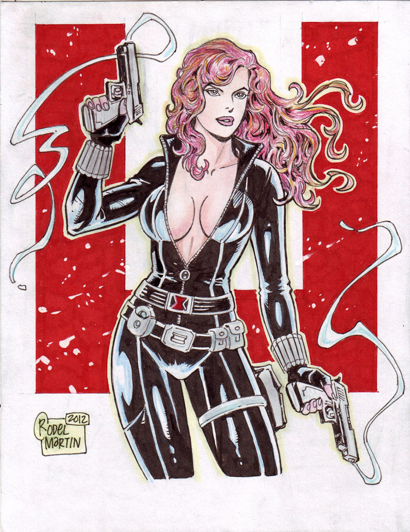 Black Widow (#1) by Rodel Martin