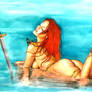 Red Sonja by R. Cortes