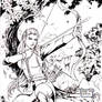 Tauriel -The Hobbit- (#1B) (INKED) by Rodel M.