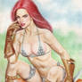 Red Sonja (#12) by J.D. Felipe
