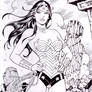 Wonder Woman (#38B) (INKED) by Rodel Martin