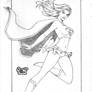 Supergirl (#38A) (PENCIL) by Rodel Martin