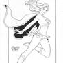 Supergirl (#38B) (INKED) by Rodel Martin