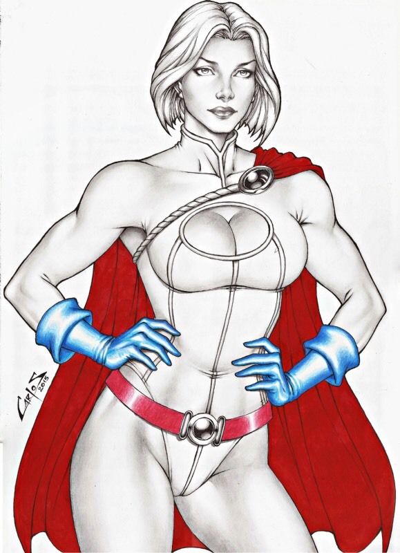 Power Girl (#1) by Carlos Augusto