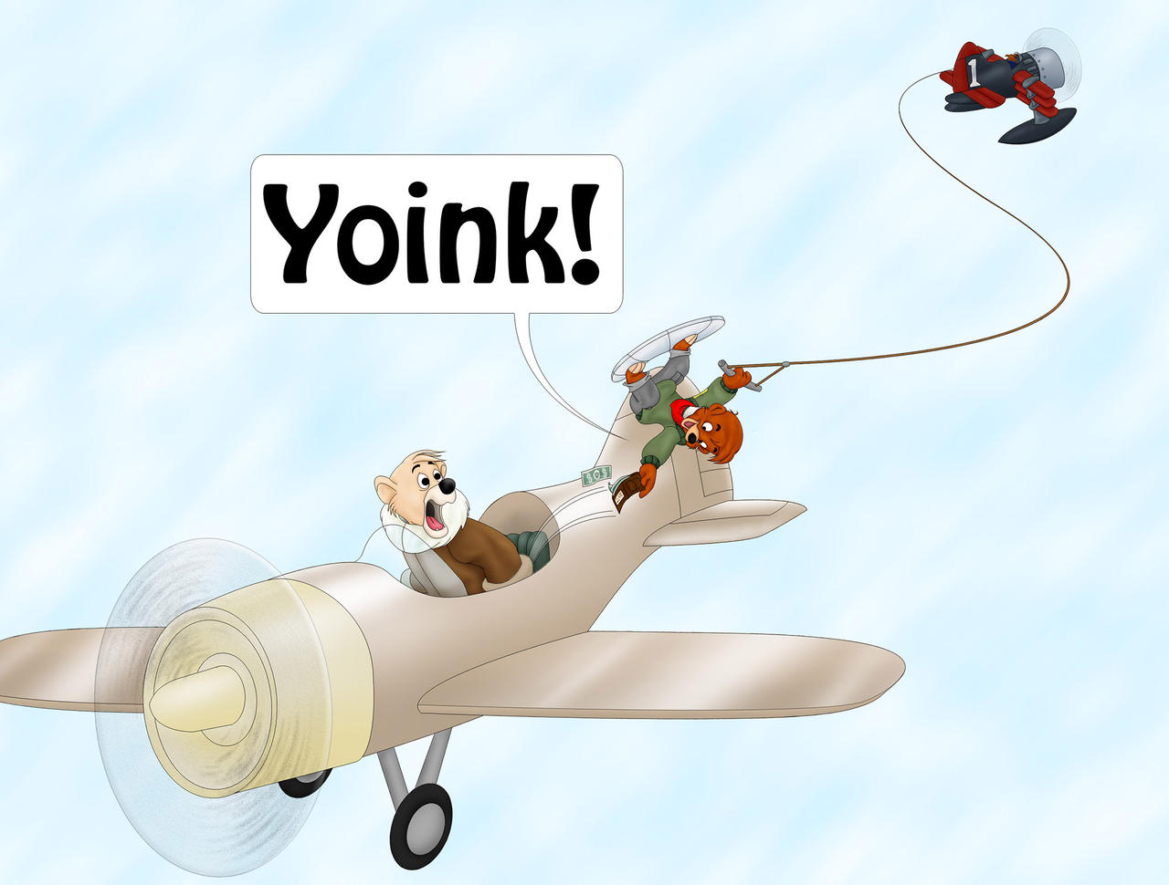 Yoink! by BrahmaBear on DeviantArt
