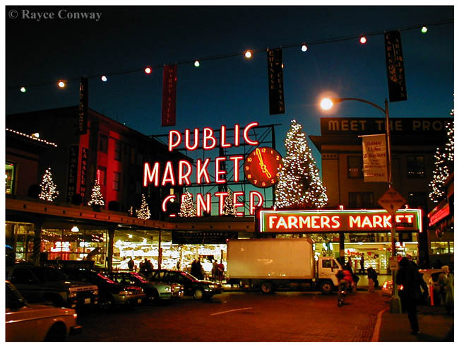 Pike Place at Christmas