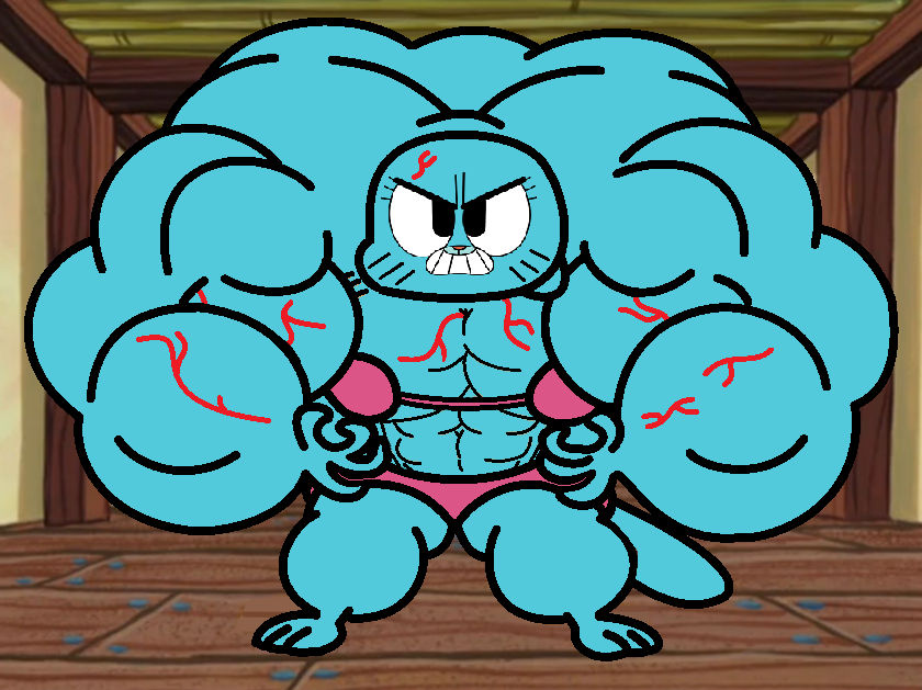 Buff Edit Deviantart Buff karate island Nicole Watterson by muchhddh on DeviantArt
