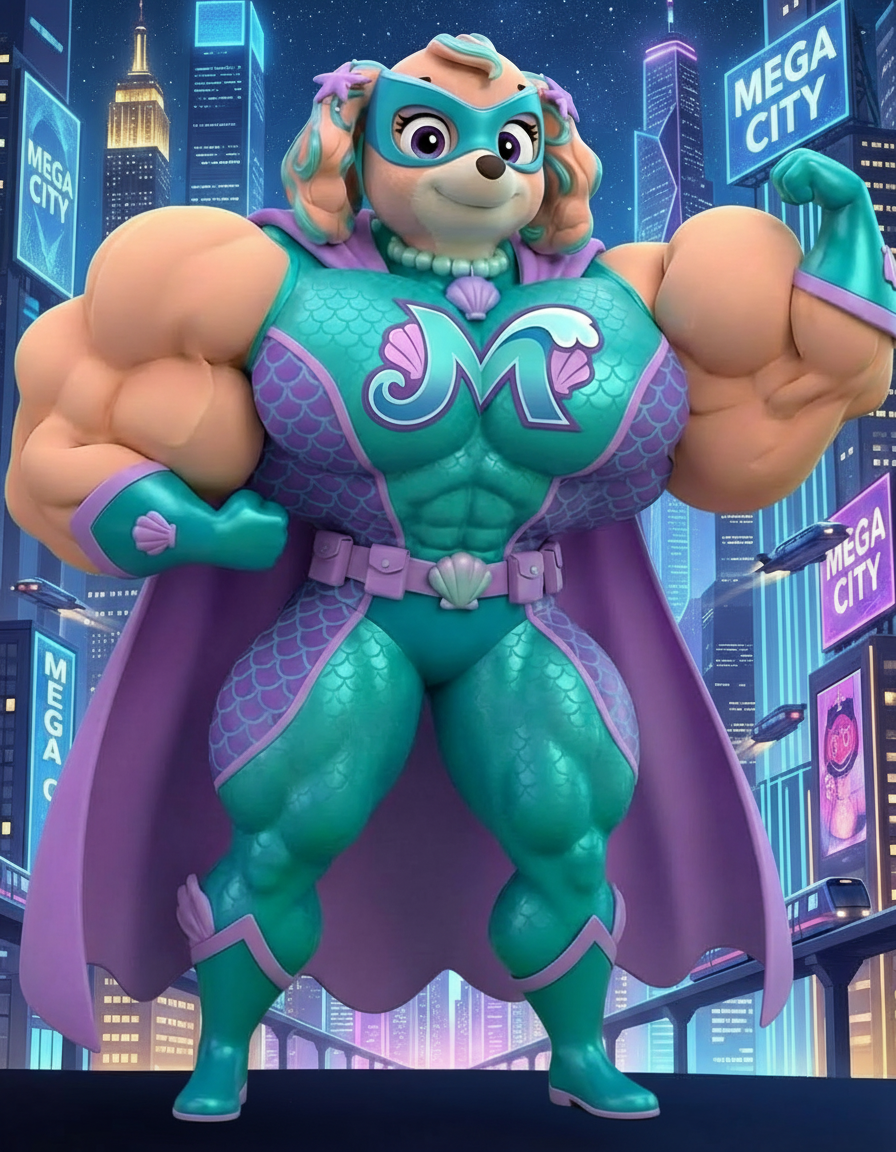 Buff Merlin Mer-Muscle by muchhddh on DeviantArt