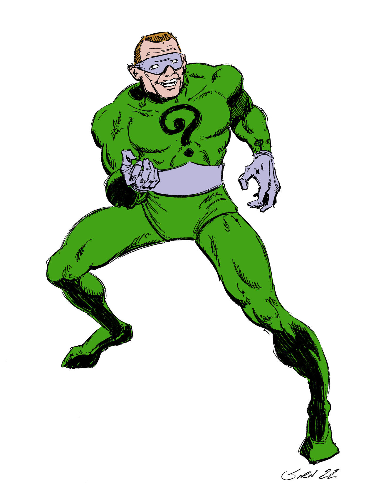 Riddler 66 Ala The Buscemas by nirs0126 on DeviantArt