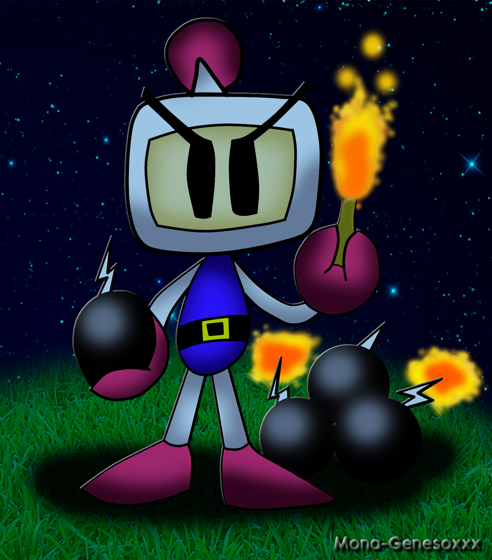 Bomberman 2 DS (remastered) by MTYMAC on DeviantArt