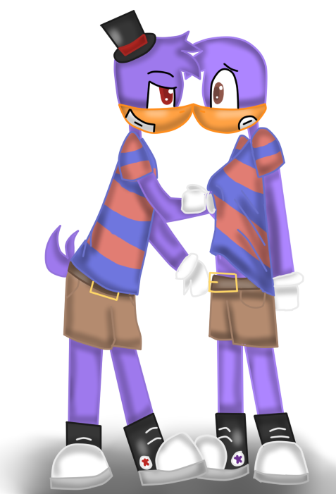 Dark Ducky x Duckstep by purrfectkitty22 on DeviantArt