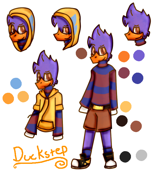 Duckstep (Reference Sheet) by purrfectkitty22 on DeviantArt