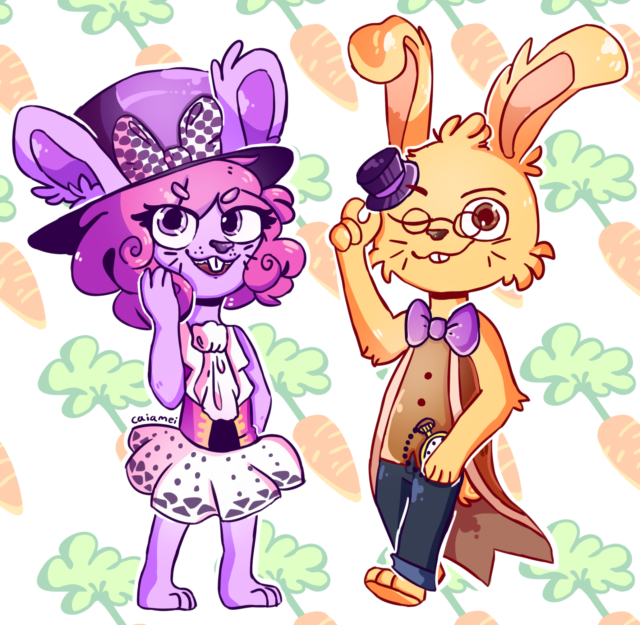 Rabbits by melodicscore on DeviantArt